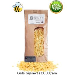 Bijenwas korrels | 200 gram | 100% zuivere Bijenwas